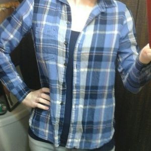 Blue flannel